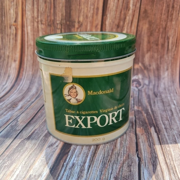 Vintage  MacDonald Export Tobacco Tin - Picture 1 of 7